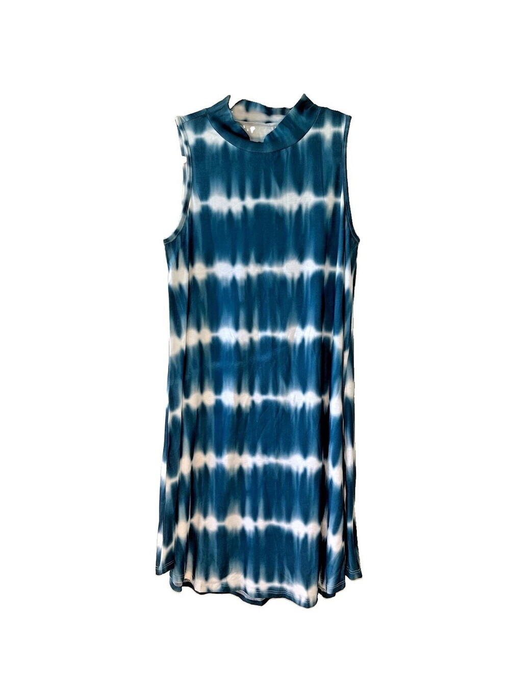 Women's Dress - Blue Tie Dye - Small
